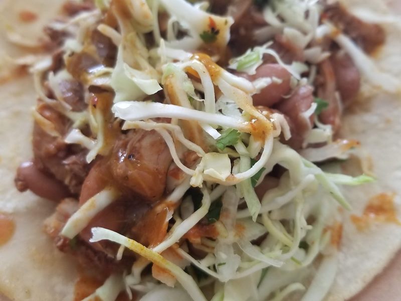Tacos Moreno food